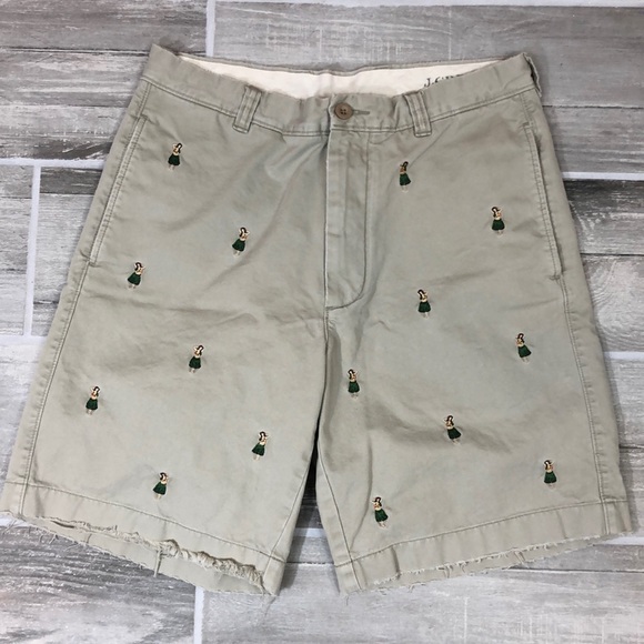 J. Crew Other - J Crew Hula Girl Chino Shorts